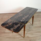 Table 4 to 6 people with extension cords up and down vintage 1960s