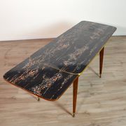 Table 4 à 6 personnes avec rallonges monte et baisse vintage 1960s