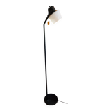 Vintage opaline designer floor lamp