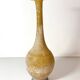 Black and Yellow Scavo Glass Bottle Vase attr. to Gino Cenedese, Italy