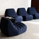 Set of 4 Saparella lounge chairs by Michel Ducaroy