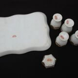 Egg service in Limoges porcelain