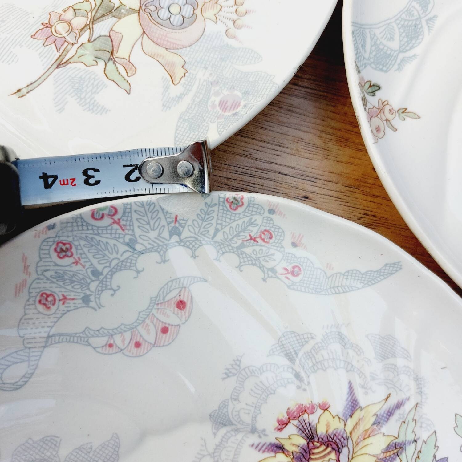 Assiettes Lavallière Sarreguemines