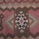 Vintage Turkish rug from Oushak, hand-woven74x358 cm