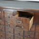 Large French oak notary apothecary cabinet / filing cabinet, 1920/30s