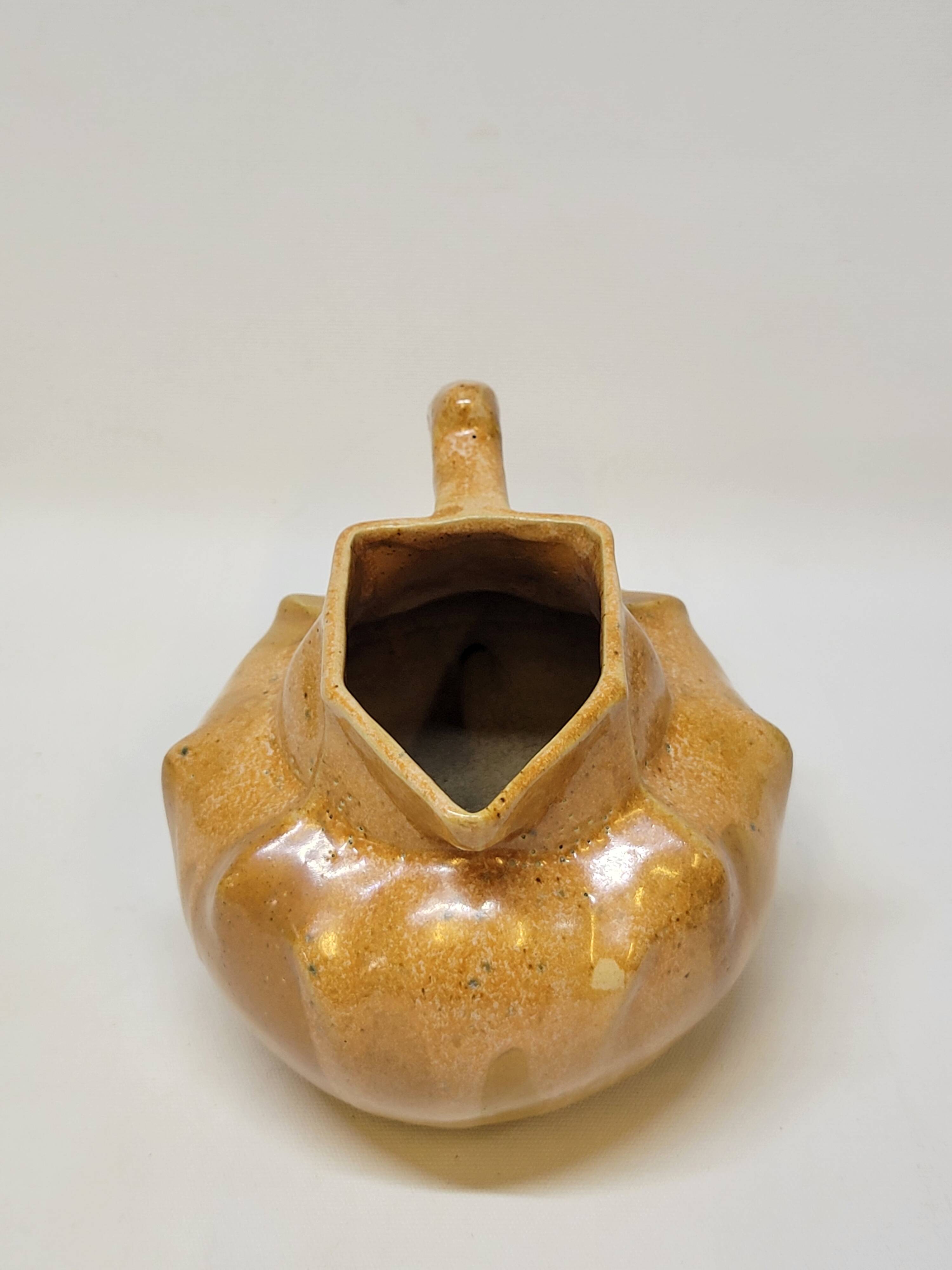 Antique Art Deco Art Nouveau Stoneware Pitcher Carafe 1 Liter