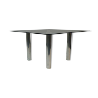 Brentano square table by Emaf Progetti for Zanotta Italy 1980s