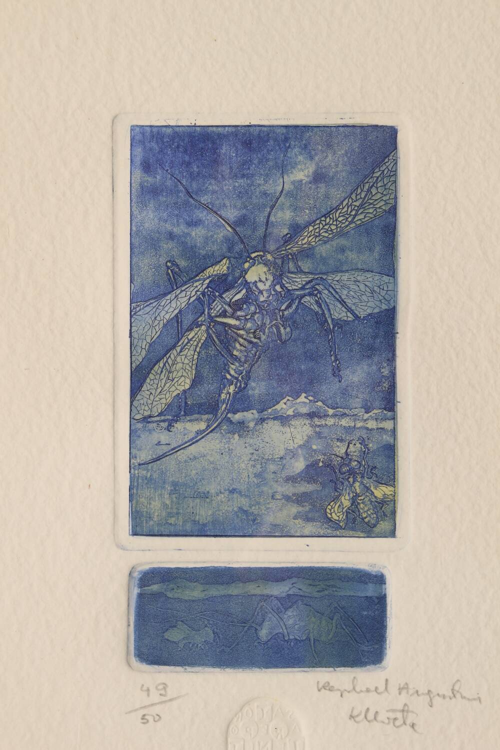 Raphael Augustinus Kleweta print on paper