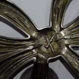 Lancel's nickel bronze flat in Paris around 1970 in beautiful condition