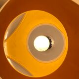 Vintage Yellow Plastic Ufo Ceiling Lamp by Luigi Colani for Massiv, Belgium, 1970s