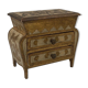 Miniature chest of drawers gilded wooden poupee furniture jewelry mid xxe italian