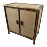 Rattan and wood furniture