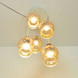 Lampe cascade, années 1970