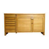 Pierre Chapo, high row R13, solid elm, 1975.