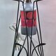 Rare tripod reading lamp Eiffel vintage design 50s/60s