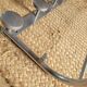Vintage aluminum coat rack (6 hooks)