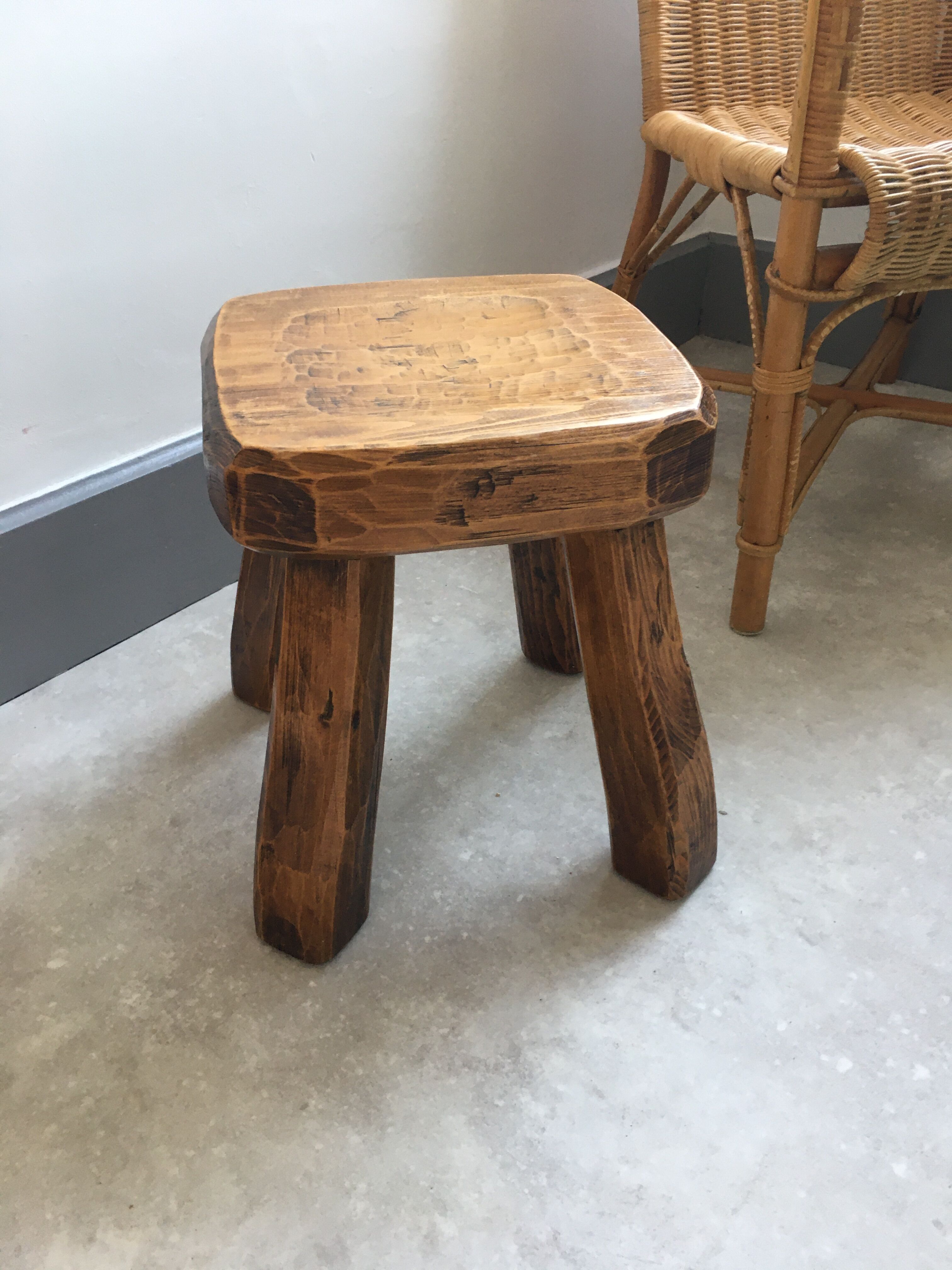 Wooden stool