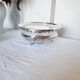 Neoclassical Style Plate Warmer Tray in Silver Metal dating from the 1950s