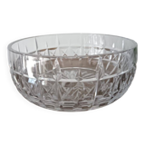 Large Saint Louis crystal salad bowl