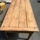 Table de ferme pied fuseau