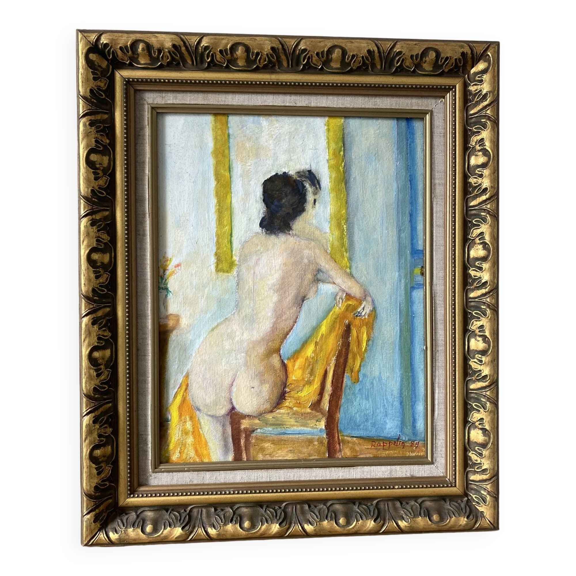 Modern nude signed from 1989