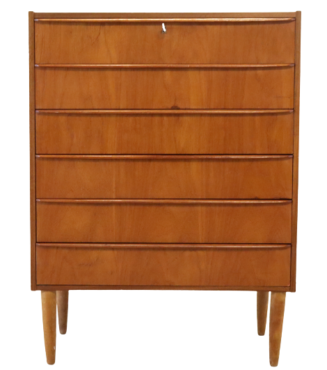 Danish vintage chest of drawers