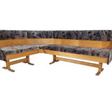 Corner sofa by Ludvik Volak for Drevopodnik Holesov 1960s