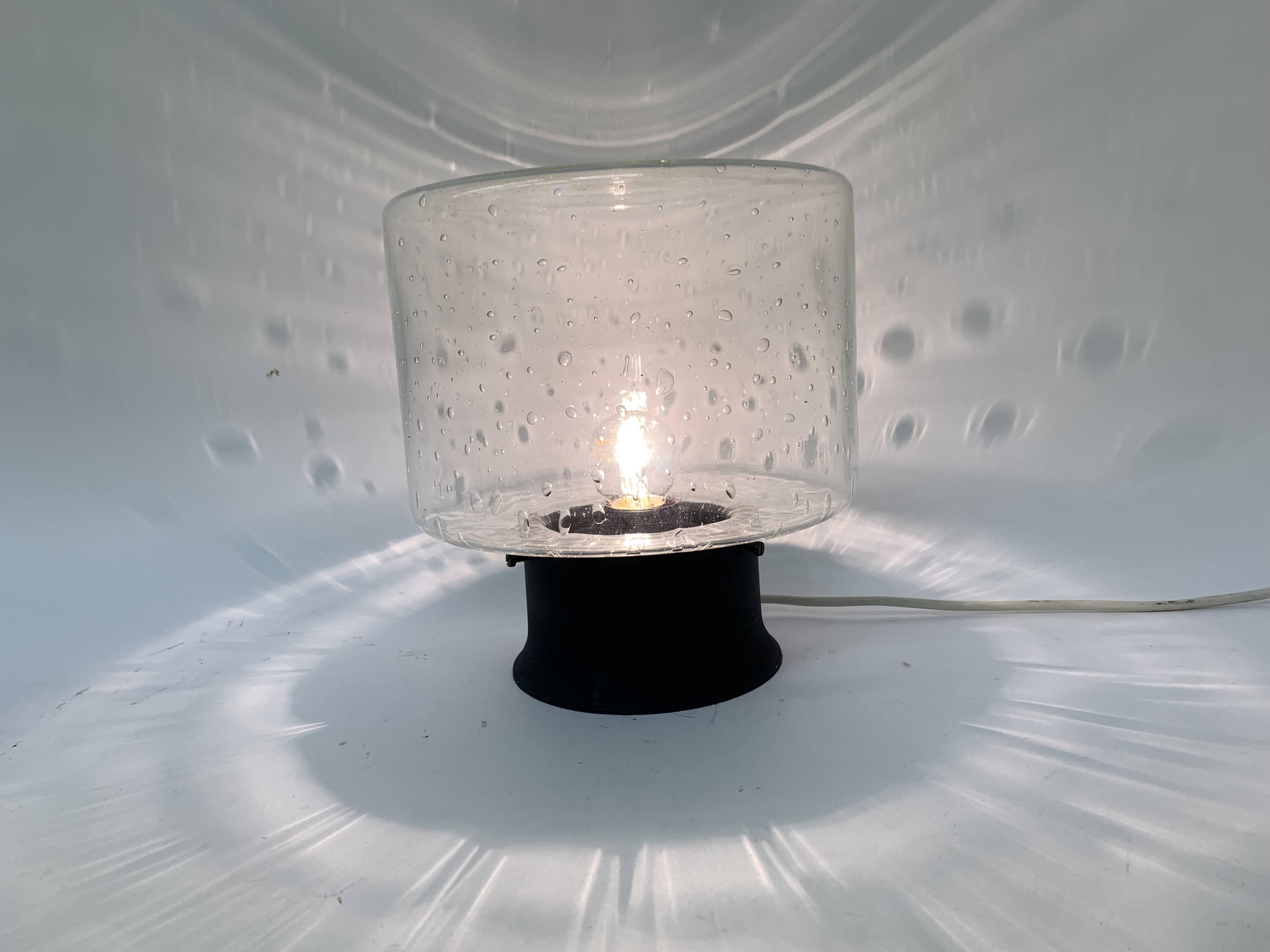 Mid-century design glass ceiling lamp, 1960’s