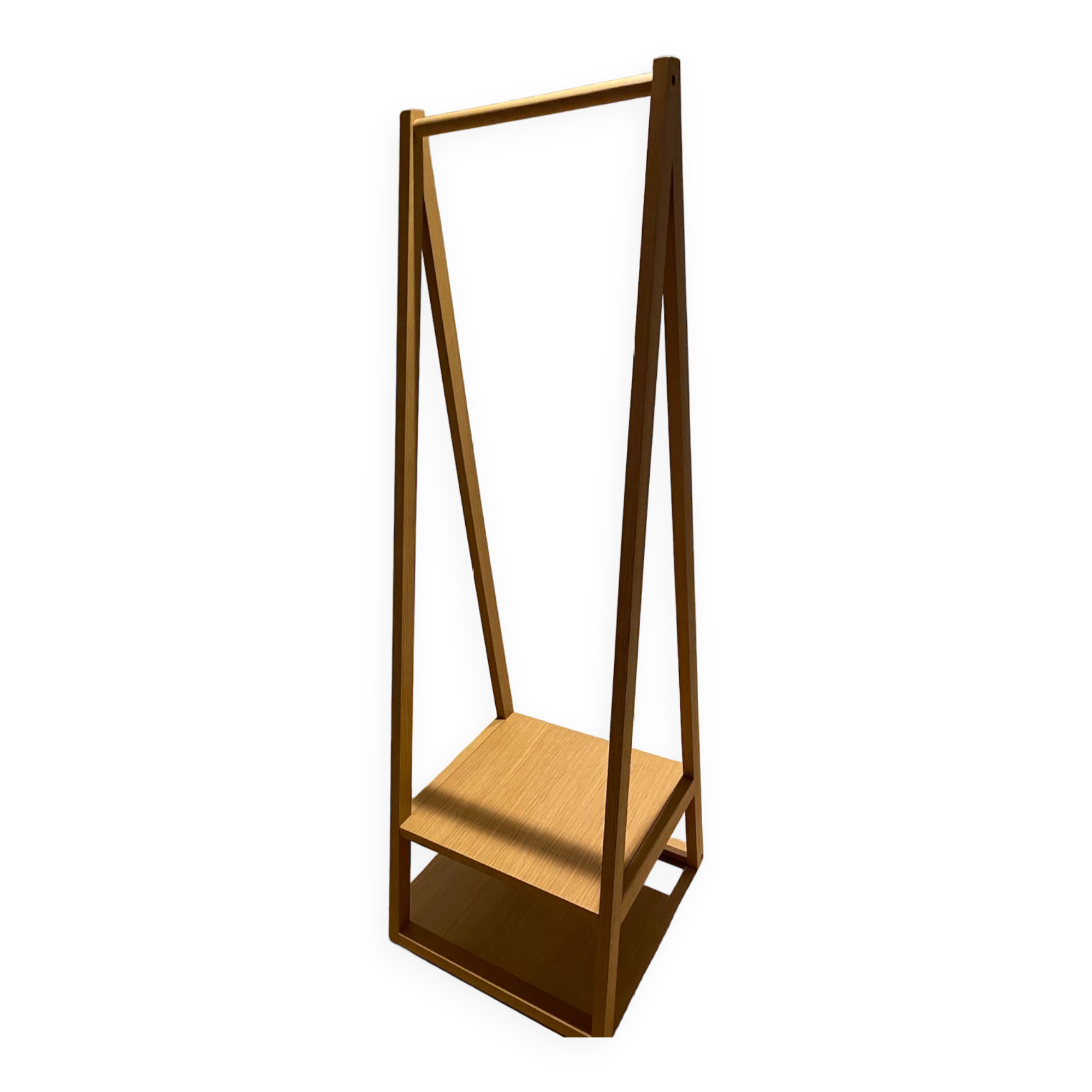 Muji coat rack in oak