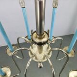 Art Deco Chandelier with Matching Sconces, Czechoslovakia 1930s