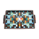 Tray vintage ceramic mosaic