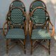 Lot de 4 chaises bistrots