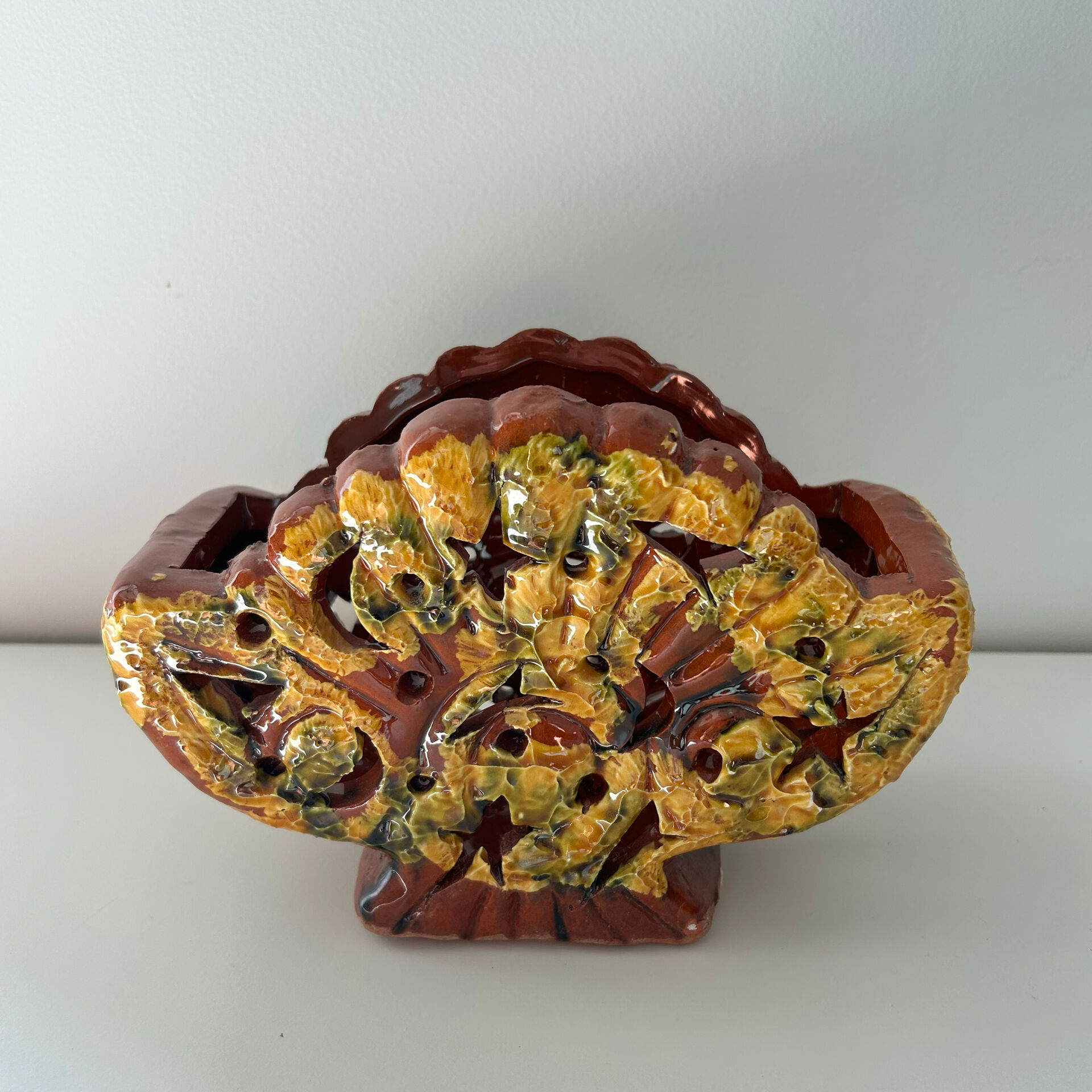 Vase coquillage ajouré