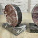 Pair of Art Deco marble bookends
