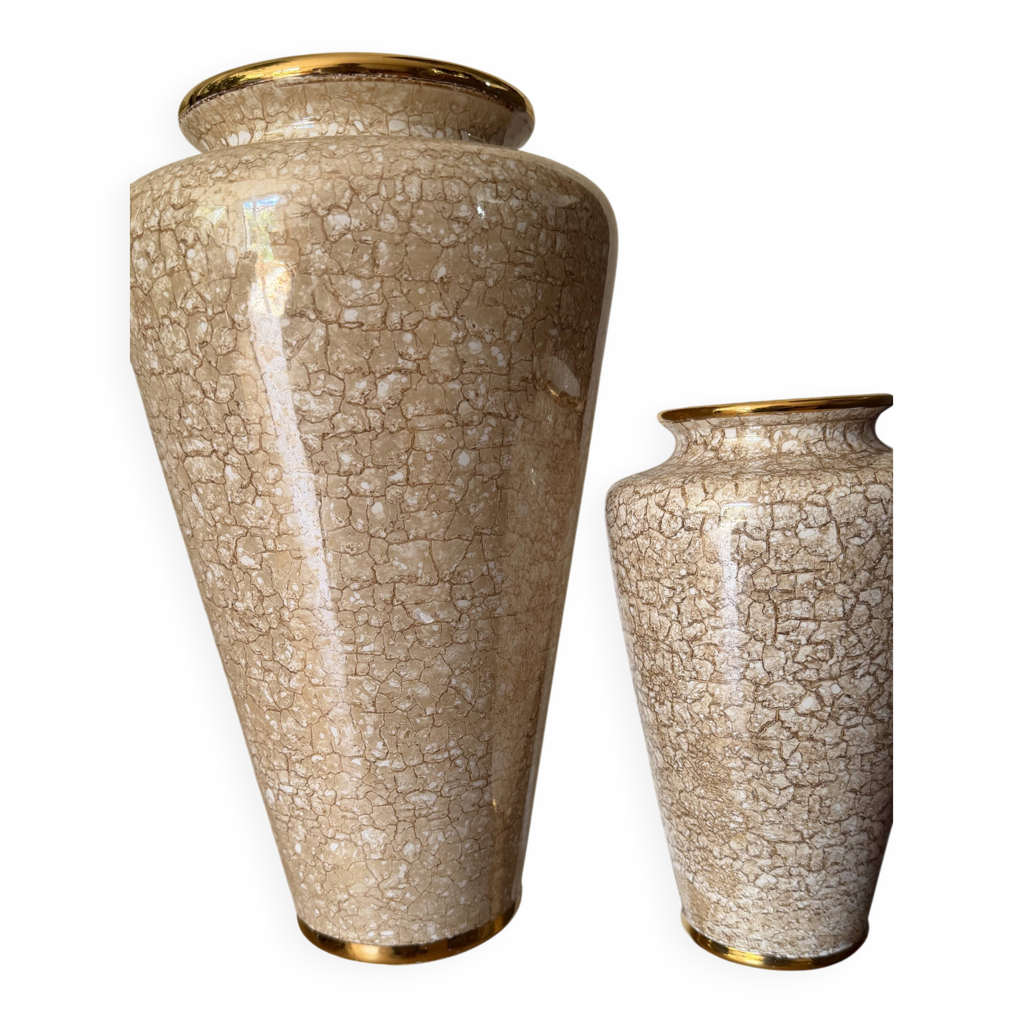 Two Lancel vases