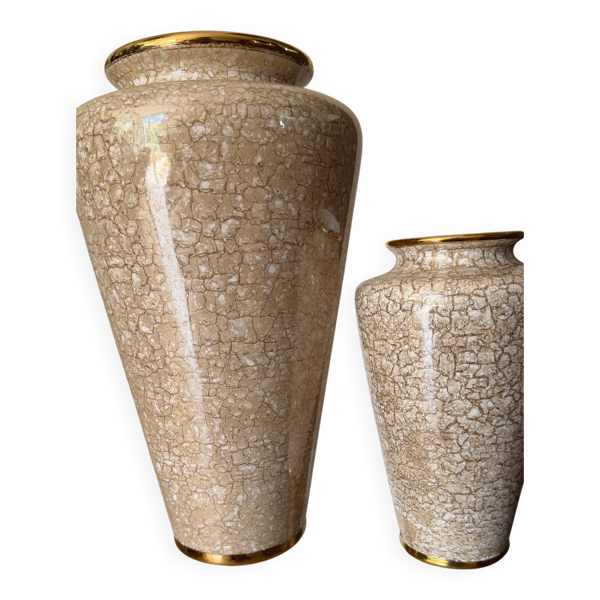 Deux vases Lancel
