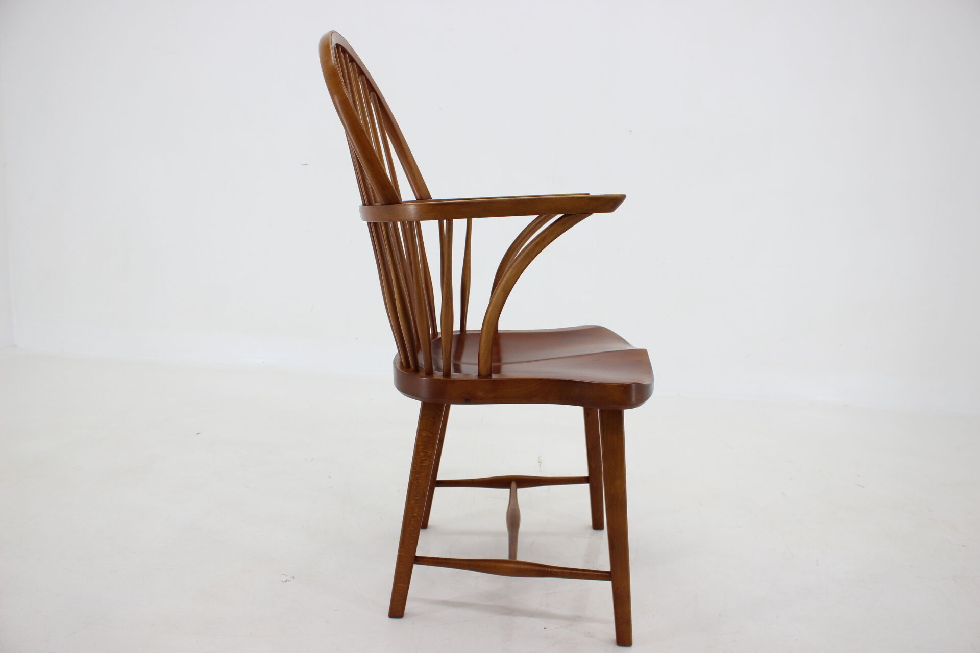 1940s Fritz Henningsen Windsor Oak Chair model CH 18A,Denmark