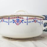 Saint Amand earthenware soup tureen