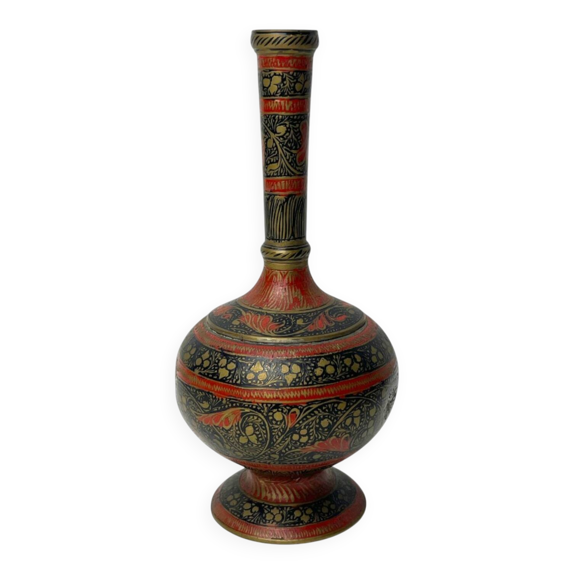 Orient, petit vase en cloisonné début XXème