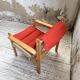 Safari chair in pine by Rold Rastad and Adolf Relling, 1960.