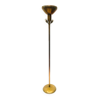 AMBA brand Art Deco floor lamp in 20th century brass