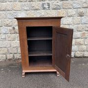 Vintage wooden furniture, jam cabinet, cupboard.