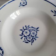 4 Deep Plates in earthenware Moulin des Loups & Hamage model Lucien
