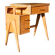 SINGER desk with compass legs from the 1960s
