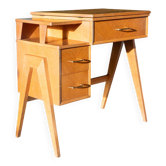 SINGER desk with compass legs from the 1960s