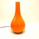 Orange opaline lamp