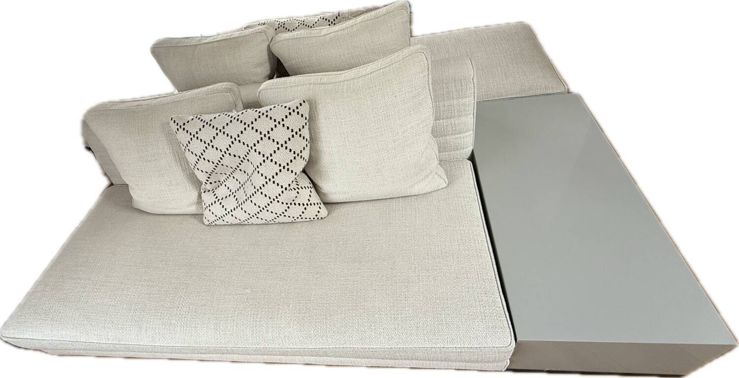 Luxury double-sided sofa Minotti