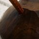 Tabouret de traite artisanal, lot de 4