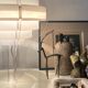 Table lamp in plexiglass by L.BRYLLE & P.JACOBSEN, Denmark design 1960