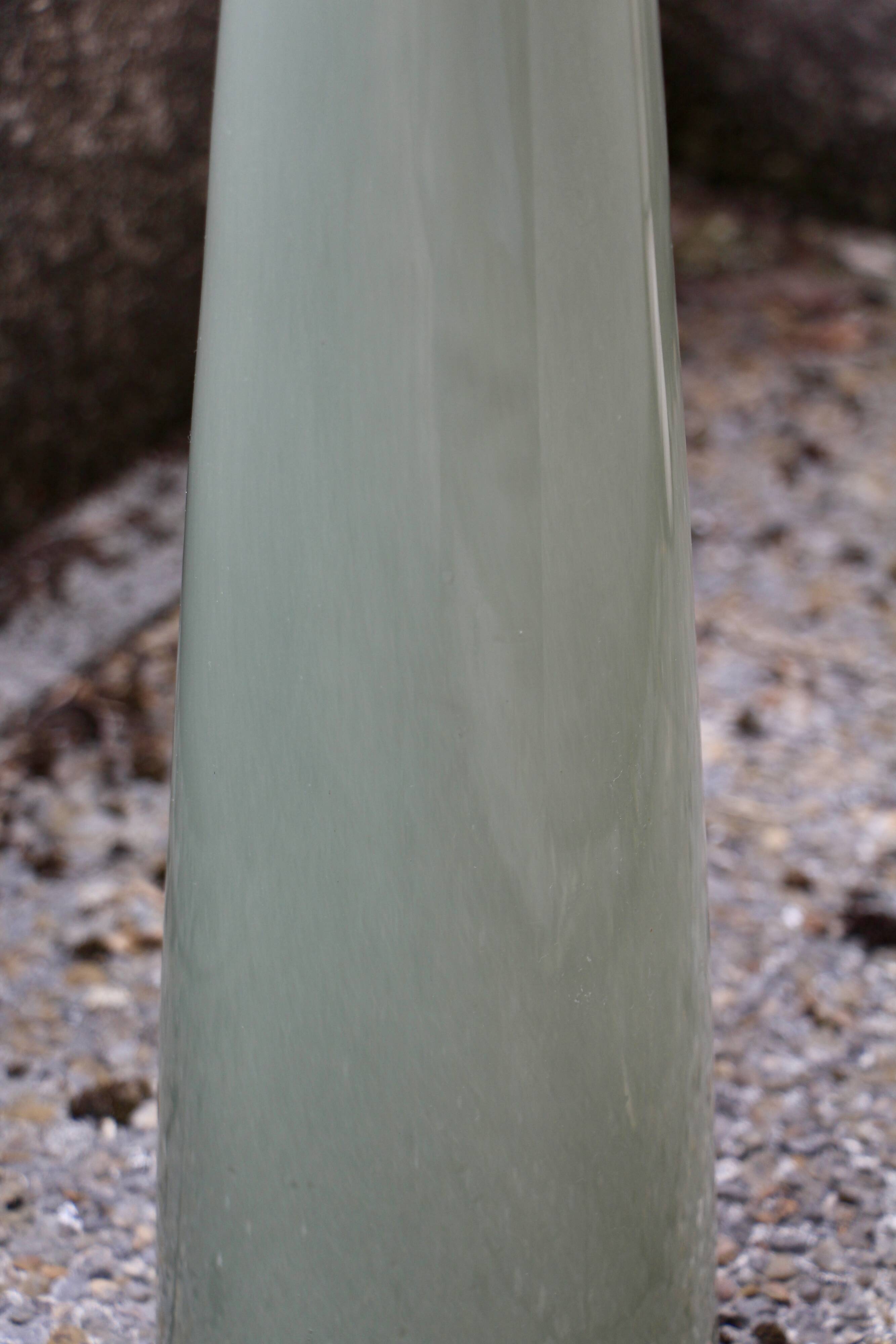 Art Deco style glass vase